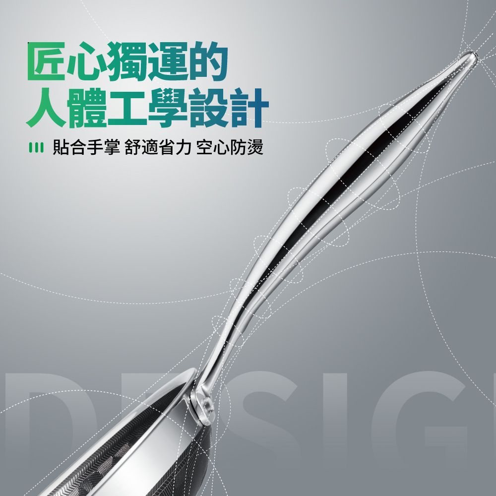 WBKᴺ - 幻影世代3D藍鑽陶瓷304不鏽鋼旋風單柄煎鍋 (28厘米) #煎鑊 #易潔鑊 #不沾鍋