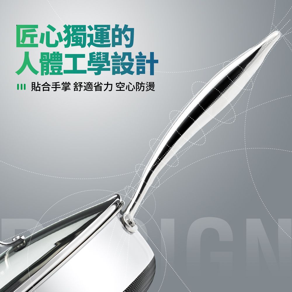 WBKᴺ - 幻影世代3D藍鑽陶瓷304不鏽鋼旋風萬能鍋深煎鍋 (28厘米) #煎鑊 #易潔鑊 #不沾鍋